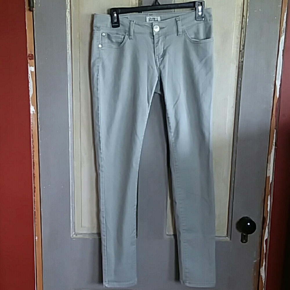 Celebrity Pink Griffin Skinny Jeans Gray